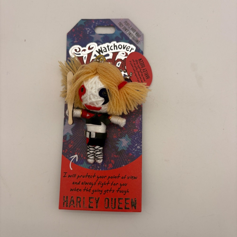 Watchover Voodoo Harley Queen String Doll Keychain Mascot Ref 212 New on Card